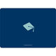 Navy Graduation Cap Confetti Photo Invitations Image 2 of 6